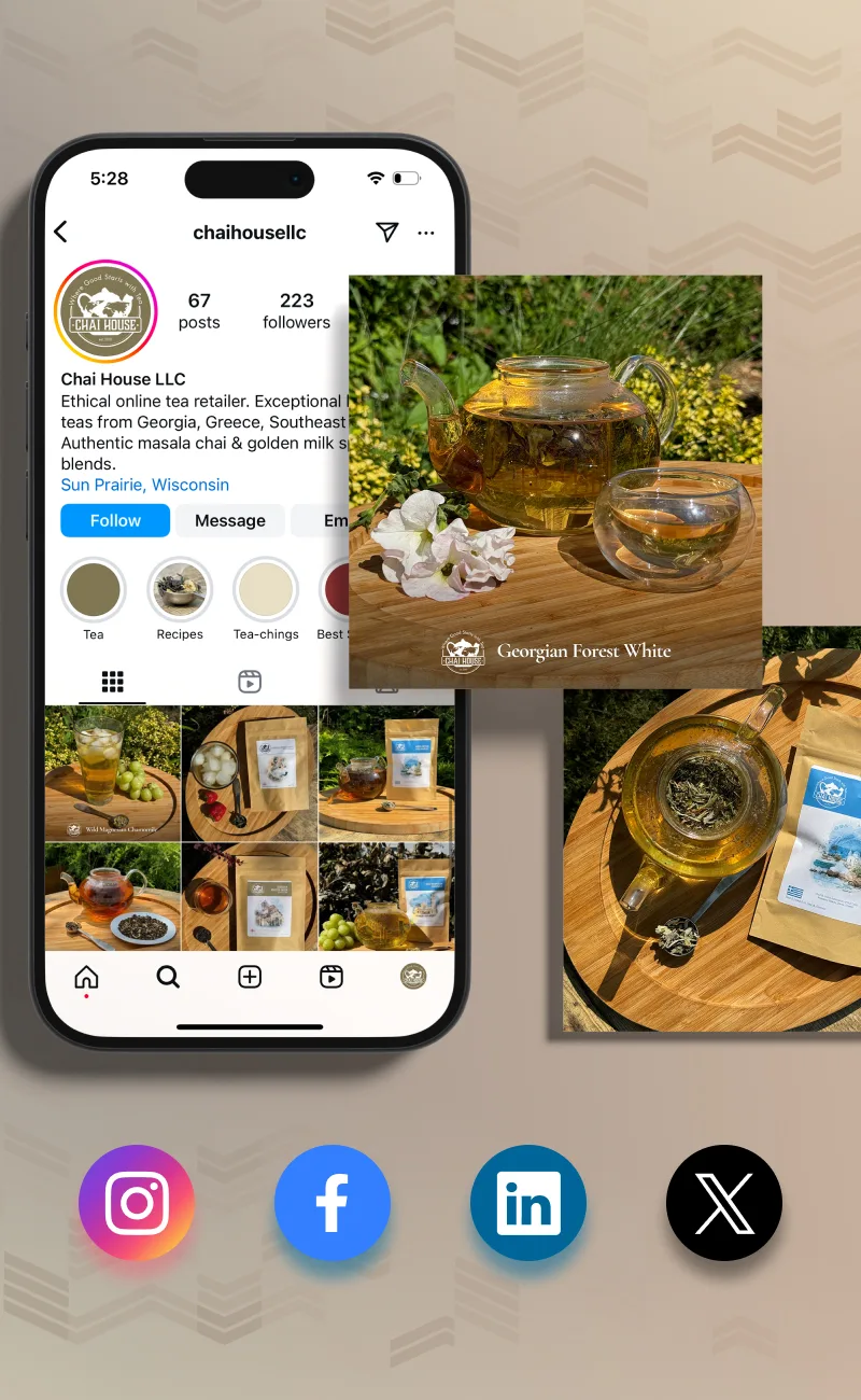 Chai House SMM by Smart Web