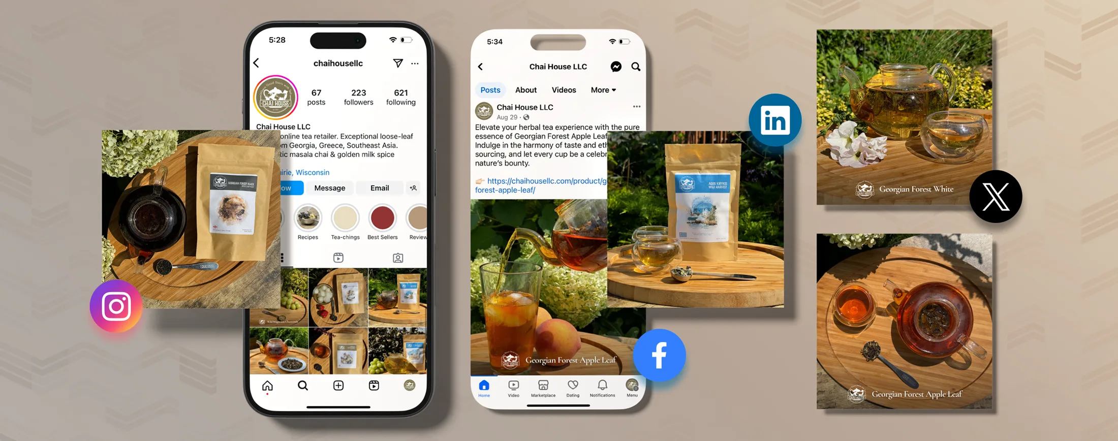 Chai House SMM by Smart Web